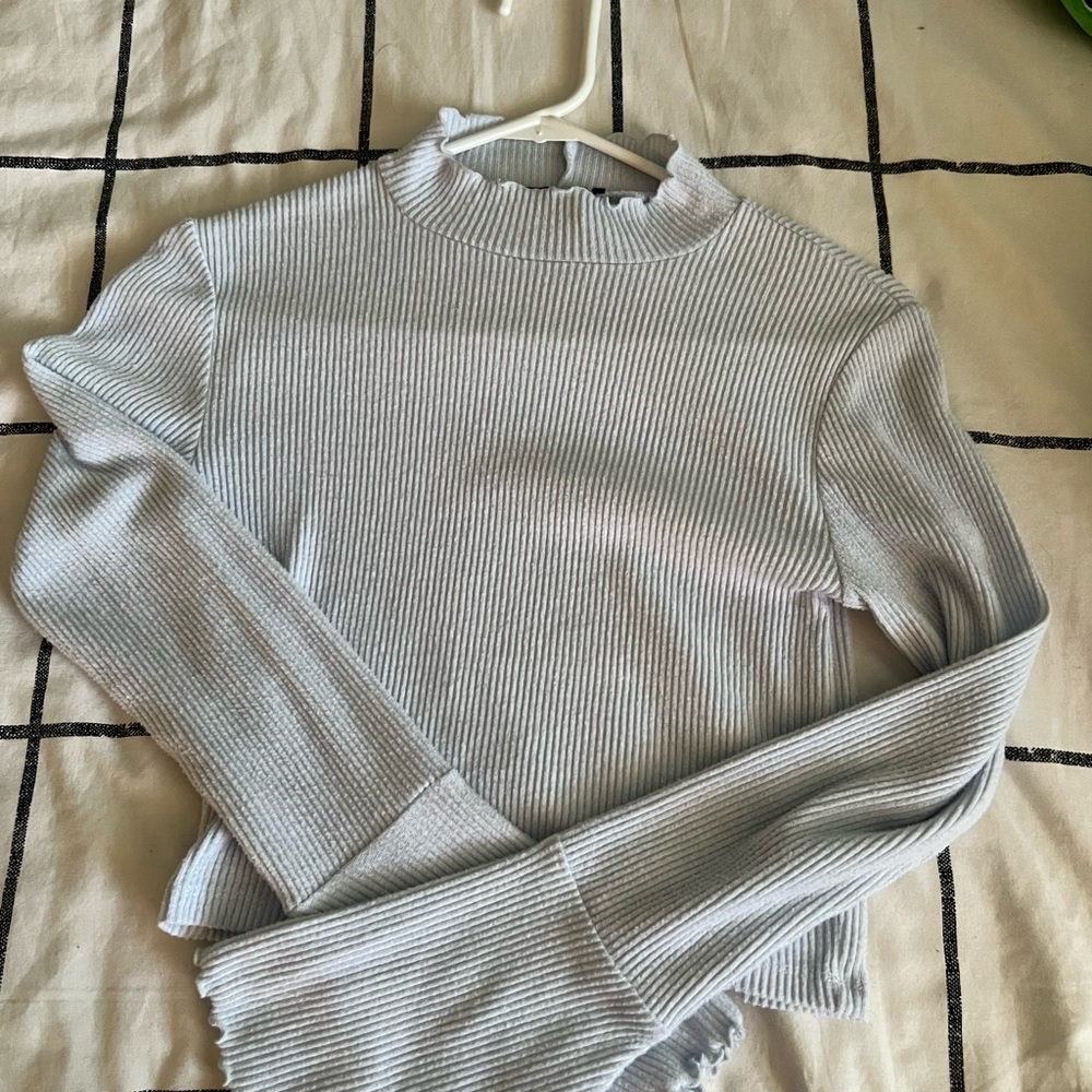 blue bell bottom long sleeve